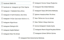 İnstagram Methodları 19 Adet Dev Arşivv