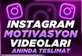 ⭐İnstagram Motivasyon Videoları⭐Anında Teslim