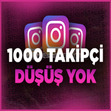 ⭐İnstagram Düşmeyen Kesintisiz 1000 Takipçi