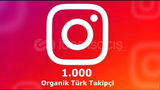 Instagram organik Türk Takipçi 100/100