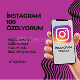 İnstagram Özel 100 adet Yorum - Hızlı Teslimat