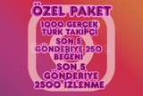 ⚡ İNSTAGRAM | ÖZEL PAKET 