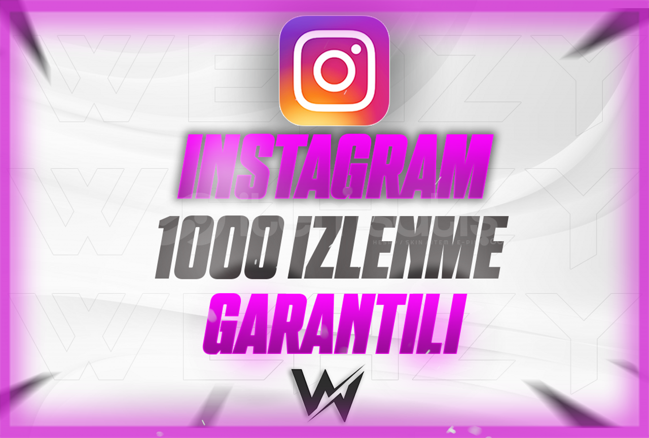 1000 Instagram Reels / Video İzlenme/ 1000 Instagram Reels / Video İzlenme/