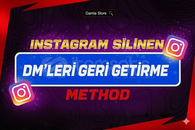 İnstagram Silinen DM'Leri Geri Getirme Method