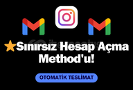 ⭐INSTAGRAM - Sınırsız Hesap Açma Method'u! ⭐INSTAGRAM - Sınırsız Hesap Açma Method'u!