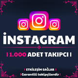 İNSTAGRAM TAKİPCİ 1000 ADET / HIZLI GONDERİM 