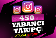 [Instagram] 450 Yabancı Takipçi