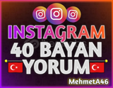 İnstagram Türk 10 Bayan Yorum + Beğeni - Keşfet