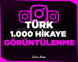 ⭐INSTAGRAM TÜRK 1000 HİKAYE GÖRÜNTÜLENME⭐