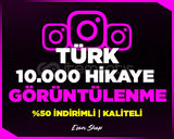 ⭐INSTAGRAM TÜRK 10000 HİKAYE GÖRÜNTÜLENME⭐