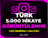 ⭐INSTAGRAM TÜRK 5000 HİKAYE GÖRÜNTÜLENME⭐