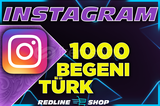 İnstagram Türk Beğeni 1000 | Garantili