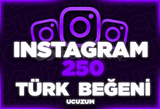 ✨ KALİTELİ✨ 250 Instagram Türk Beğeni