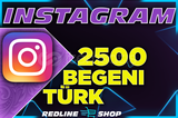 İnstagram Türk Beğeni 2500 | Garantili