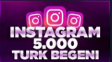  Instagram Türk Beğeni 5000 |30 Gün Telafili♻️|