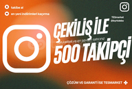 ⚡İNSTAGRAM |TÜRK ÇEKİLİŞ İLE GERÇEK 500 TAKİPÇİ
