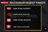 INSTAGRAM TÜRK KEŞFET PAKETİ 4 | ANLIK