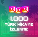 İNSTAGRAM TÜRK TÜM HİKAYELERE 1000 İZLENME