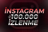 Instagram Türk Video İzlenme 100K