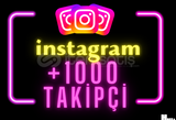 İnstagram Organik Gerçek 1000 takipçi 