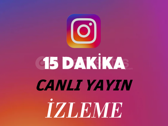 İNSTARGAM 15 DAKİKA YAYIN İZLEME (1000 KİŞİ) İNSTARGAM 15 DAKİKA YAYIN İZLEME (1000 KİŞİ)