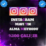 INSTEGRAM MAVI TİK ALMA METHODU 