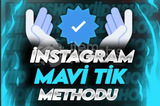 İNSTGRAM MAVİ TİK METHOD [2 ADET]!