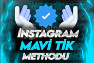 İNSTGRAM MAVİ TİK METHOD ⭐️[2 ADET]