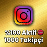 İNSTGRAM TAKİPÇİ 1000 ANINDA TESLİMAT