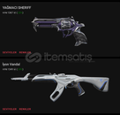 İon Vandal 1349 VP Yağmacı Şerif 1367 VP