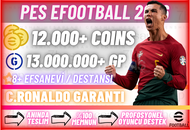 (IOS) 12000 COIN + 13M GP + Ronaldo - Kampanya (IOS) 12000 COIN + 13M GP + Ronaldo - Kampanya
