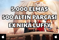 IOS - EX NIKA LUFFY + Fazlası
