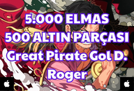 IOS - Great Pirate Gol D. Roger + Fazlası