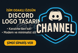 İsim Odaklı Özgün Discord Logo Tasarımı 