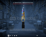 İSKELET BIÇAK/SERTLEŞTİRİLMİŞ KASA