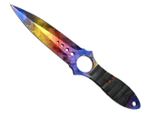 ★ İskelet Bıçak | Solgun Mermer (FN)