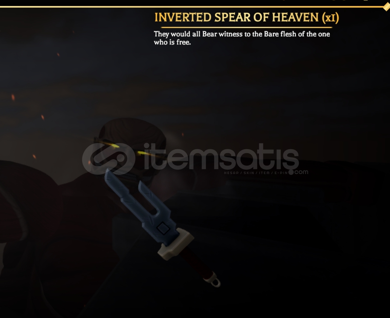 INVERTED SPEAR OF HEAVEN ISOH INVERTED SPEAR OF HEAVEN ISOH