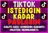 ⭐İstediğin Miktarı Seç! ⭐ TikTok Paylaşım ⭐