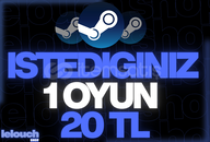 ⭐️İSTEDİĞİNİZ 1 ADET OYUN + GARANTİ + DESTEK