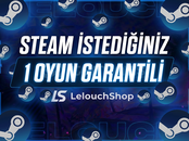 ⭐️İSTEDİĞİNİZ 1 ADET OYUN + GARANTİ + DESTEK