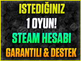 ⭐️İstediğiniz 1 Adet Oyun❤️Garanti & Destek❤️