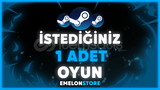 ⭐️İSTEDİĞİNİZ 1 ADET OYUN + GARANTİ + DESTEK