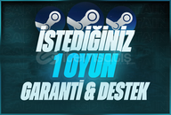 İstediğiniz 1 Oyun + Garanti