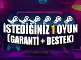 ✅ İstediğiniz 1 Oyun + GARANTİ