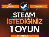 ⭐ İstediğiniz 1 Oyun + Garanti⭐+1500 OYUN !