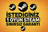 İstediğiniz 1 Oyun + Garanti