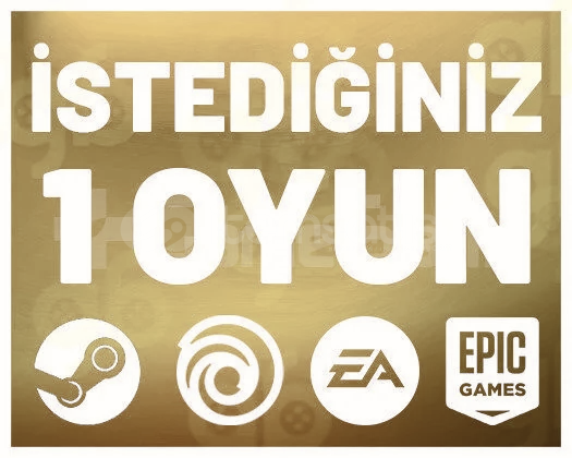 İstediğiniz 1 Oyun +Garanti İstediğiniz 1 Oyun +Garanti