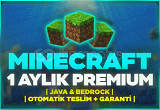 ⭐️1 Month Minecraft Premium + Warranty