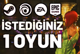 İstediğiniz 1 Oyun + Garanti