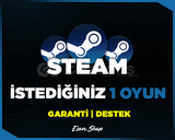 ⭐İSTEDİĞİNİZ 1 OYUN + GARANTİ + 7/24 DESTEK⭐